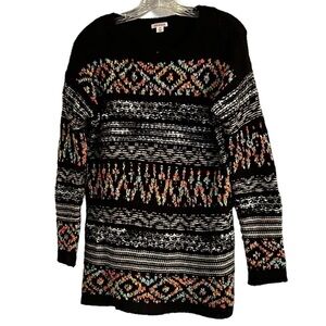 🔵Xhilaration Sweater S/P Multicolor